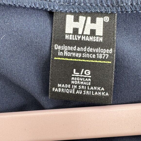 Helly Hansen Blue Thalia Dress Size L Belted Pockets - Picture 7 of 10